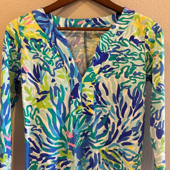 Lilly Pulitzer Wade and Sea Riva Dress Pima Cotton Size XS - Picture 4 of 15